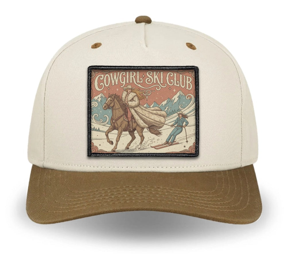 The "Skijoring" | Cowgirl Ski Club Scenic Patch Hat