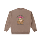 Aim To Please Vintage Washed Heavyweight Crewneck Sweatshirt Coffee