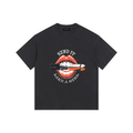 Send It Like A Ski Girl Vintage Washed Oversized Cotton T-Shirt