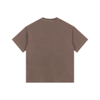 BROWN SKIING TSHIRT SEND IT LIKE A GIRL WITH LIPS BACK