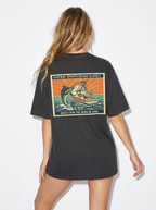Black Fish Like A Girl Tshirt Like A Girl Club