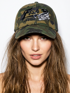 Camo Fish Like A girl Bass Fishing Hat Like A girl Club