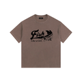Fish Like A Girl Bass Tee in Black — women's fishing t-shirt by Like A Girl Club - coffee