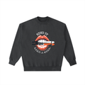GIRLS SEND IT LIKE A GIRL SKIING SWEATSHIRT WITH LIPS