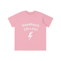 KIDS PINK SNOWBOARD LIKE A GIRL TSHIRT