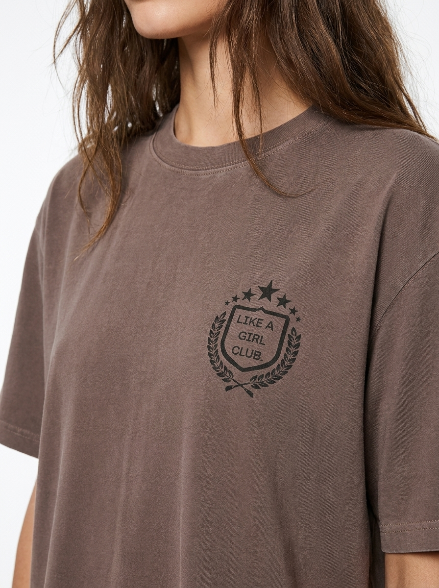 LIKE A GIRL CLUB DOING WHAT BOYS DO BUT BETTER COFFEE TSHIRT