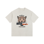 SKI LIKE A GIRL TSHIRT WITH JAGUAR WHITE FRONT