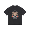 SNOWBOARD LIKE A GIRL JAGUAR TSHIRT BLACK FRONT