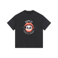 WOMENS SNOWBOARDING TSHIRT SEND IT LIKE A GIRL FRONT BLACK 
