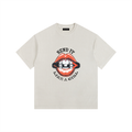 WOMENS SNOWBOARDING TSHIRT SEND IT LIKE A GIRL FRONT CREAM 