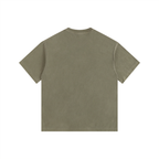 Hunt Like A Girl Crest Tee  Vintage Washed Oversized | Army Green