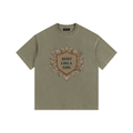 Hunt Like A Girl Crest Tee  Vintage Washed Oversized | Army Green