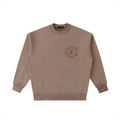 Aim To Please Vintage Washed Heavyweight Crewneck Sweatshirt Coffee