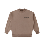 Hunt Like A Girl Vintage Washed Heavyweight Crewneck Sweatshirt Coffee