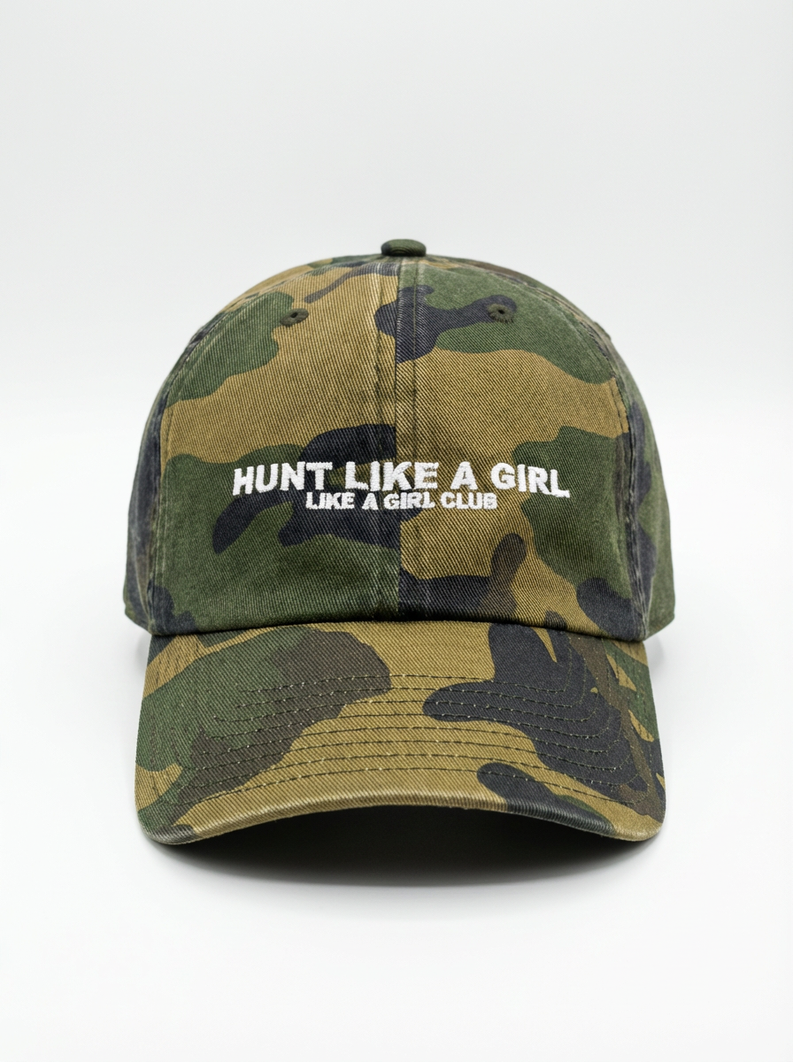 Hunt Like A Girl Classic Camo Dad Hat